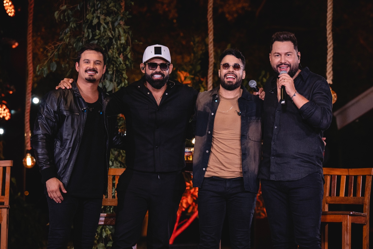 Diego & Arnaldo encerram ciclo do álbum “Natora 10 Anos” com feat de Clayton & Romário