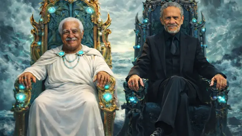 João Ramalho e Bruno Caliman lançam “Donos do mar”, que imagina duelo entre Caymmi e Zé Ramalho pelo mar