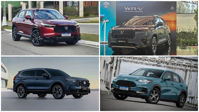 Significado das siglas dos SUVs da Honda explicadas