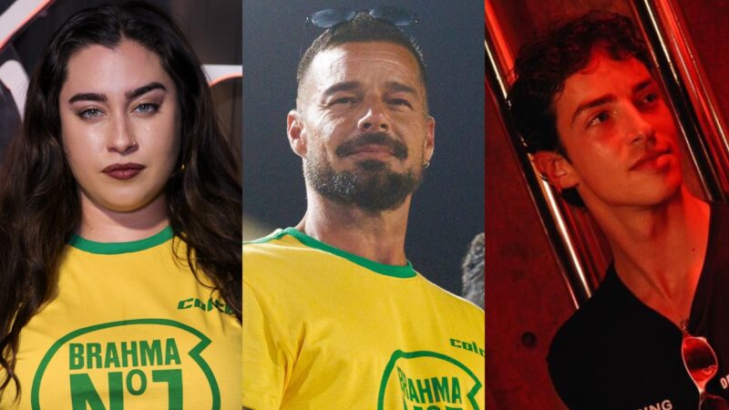 Celebridades internacionais, incluindo Lauren Jauregui, Ricky Martin e atores de “Elite”, prestigiam desfiles na Sapucaí