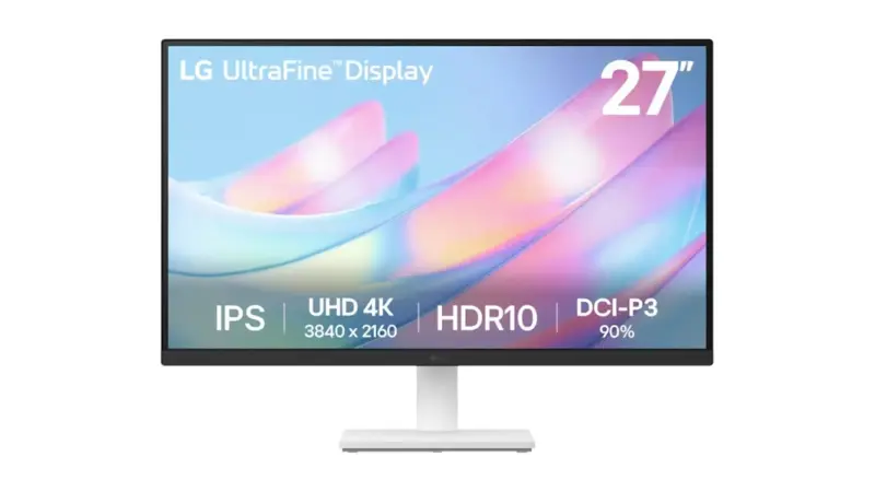 Entenda como monitor para trabalhar: modelo de 27 polegadas 4k da lg está em oferta