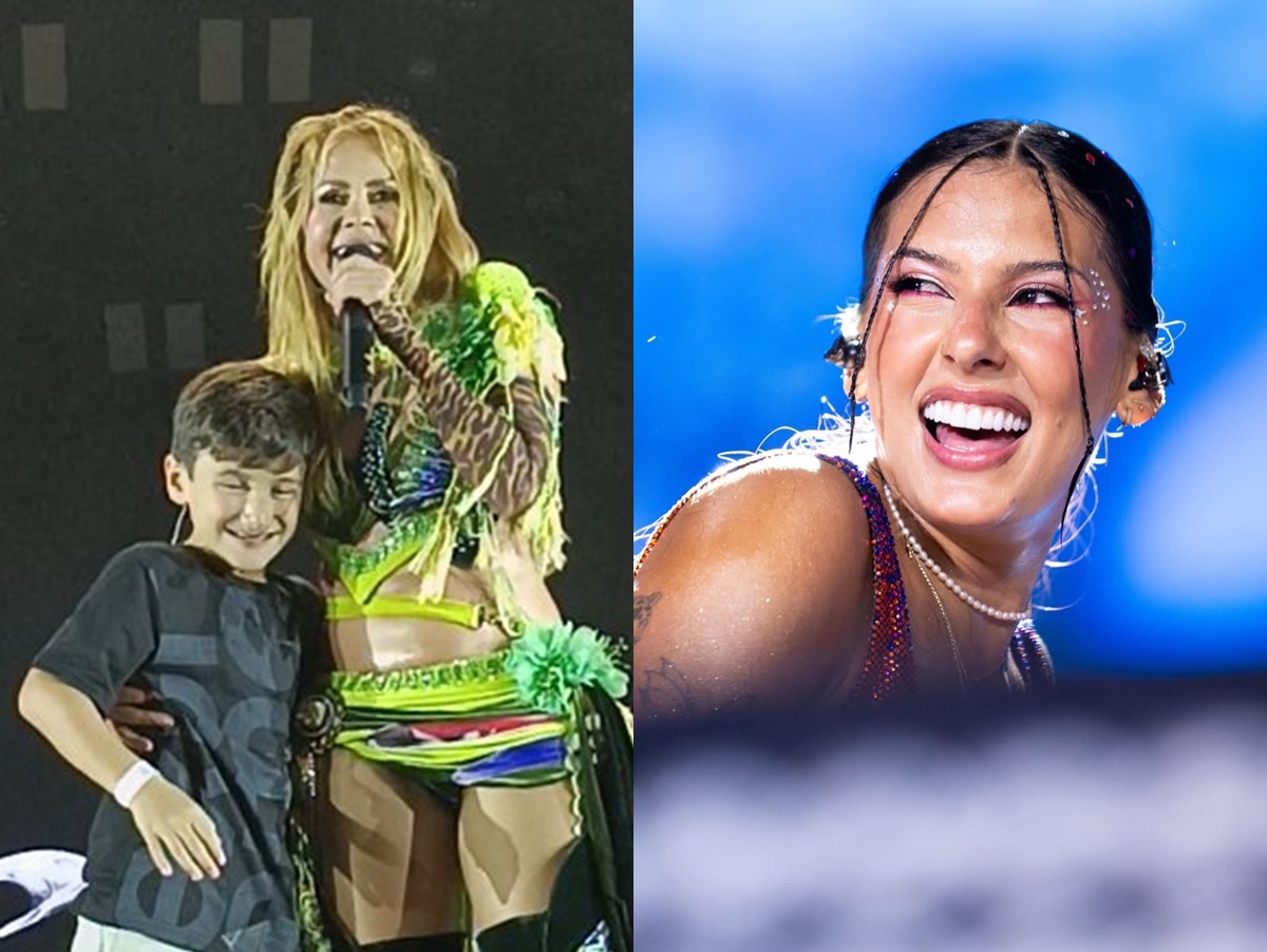 Joelma canta "Voando Pro Pará" em dueto com fã mirim que a confundiu com Ana Castela