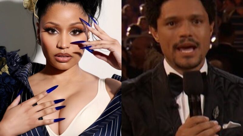 Nicki Minaj critica Trevor Noah após piada com Trump no Grammy 2026