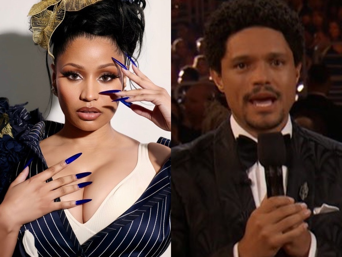 Nicki Minaj critica Trevor Noah após piada com Trump no Grammy 2026