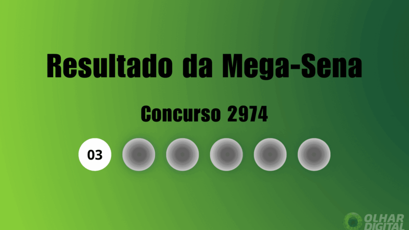Números e informações do concurso 2974 da Mega-Sena (quinta, 19/02)