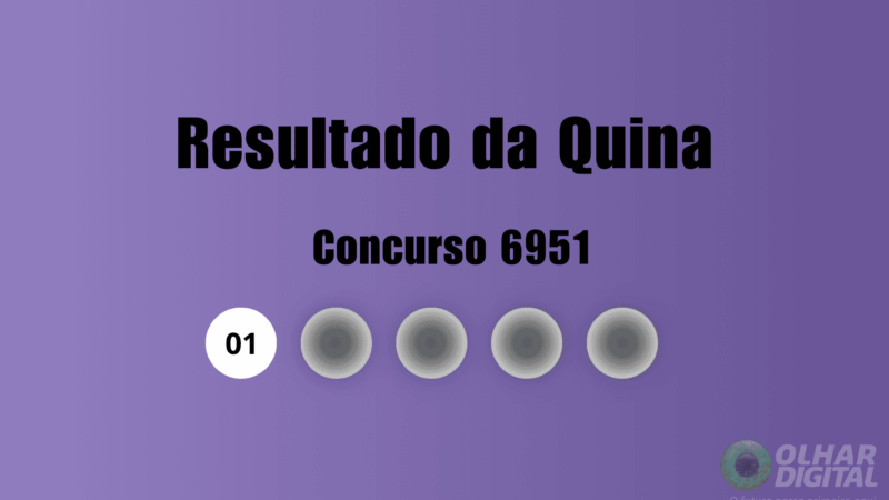 Quina 6951: confira os números sorteados e detalhes do prêmio de R$ 16,3 milhões