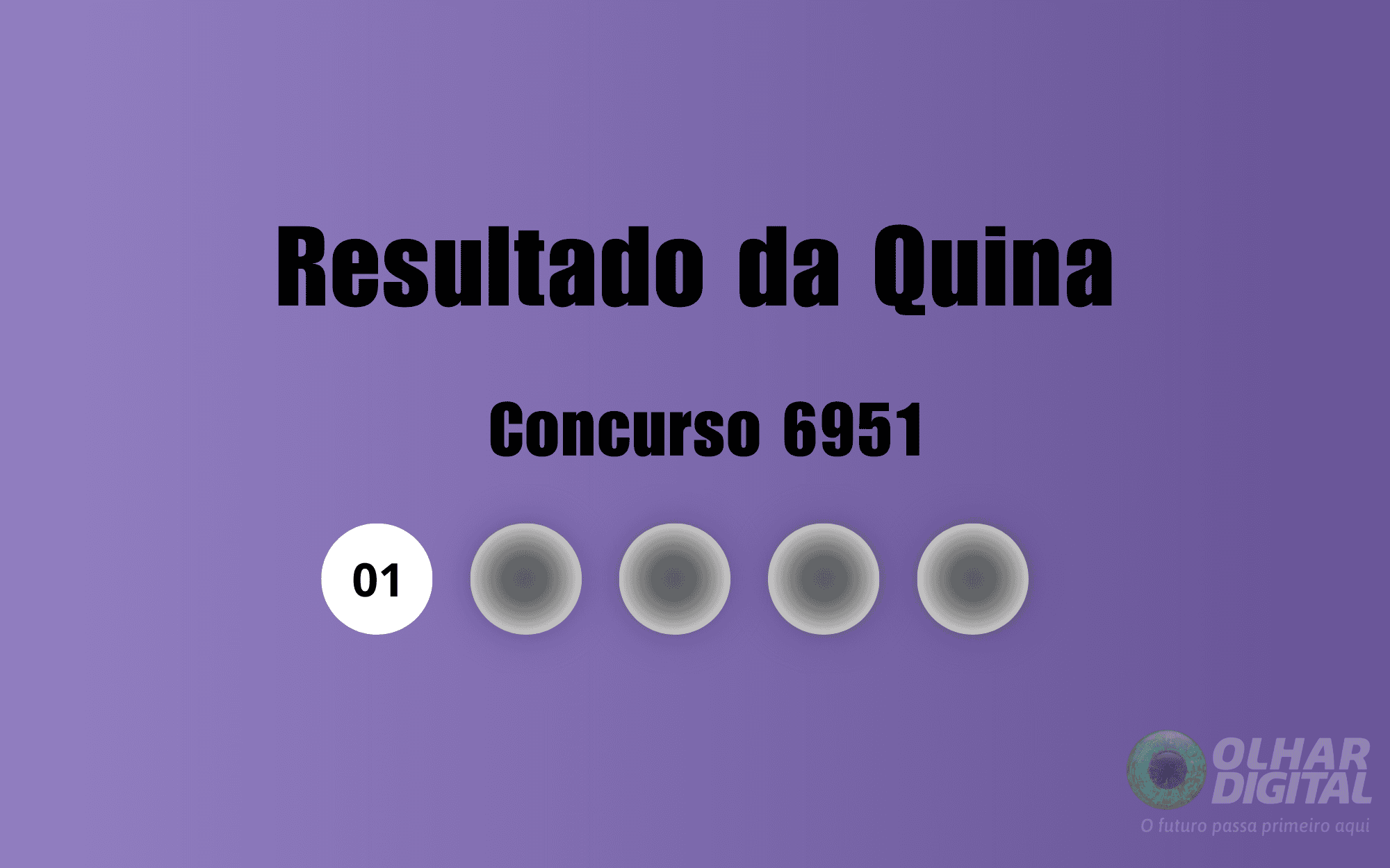 Quina 6951: confira os números sorteados e detalhes do prêmio de R$ 16,3 milhões