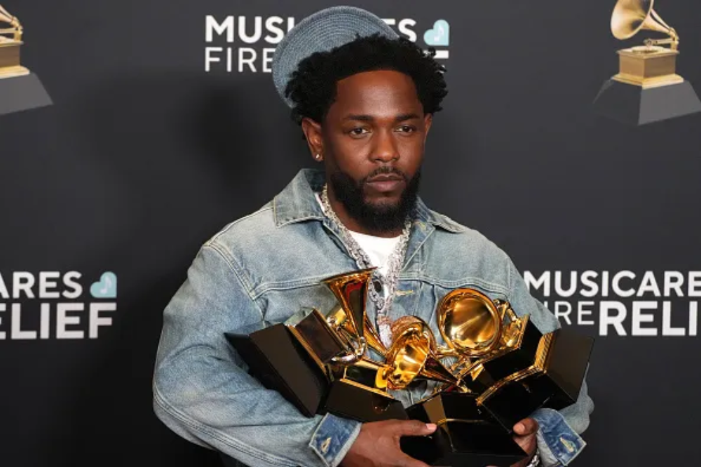 Kendrick Lamar se torna o rapper mais premiado da história do Grammy