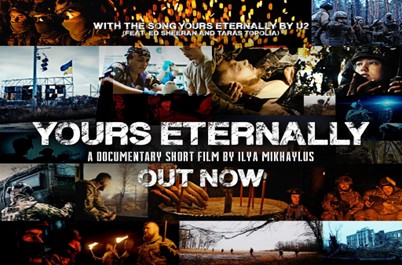 Cineasta ucraniano Ilya Mikhaylus lança curta documental inspirado em “Yours Eternally”, do U2, em ato pelos quatro anos da invasão