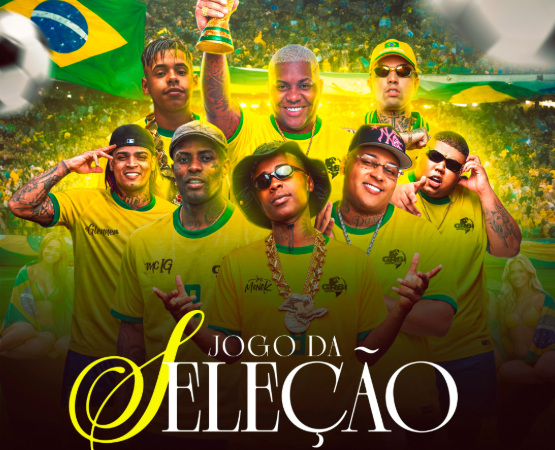 Funk reúne estrelas em single “Jogo da Seleção” para embalar período de Copa