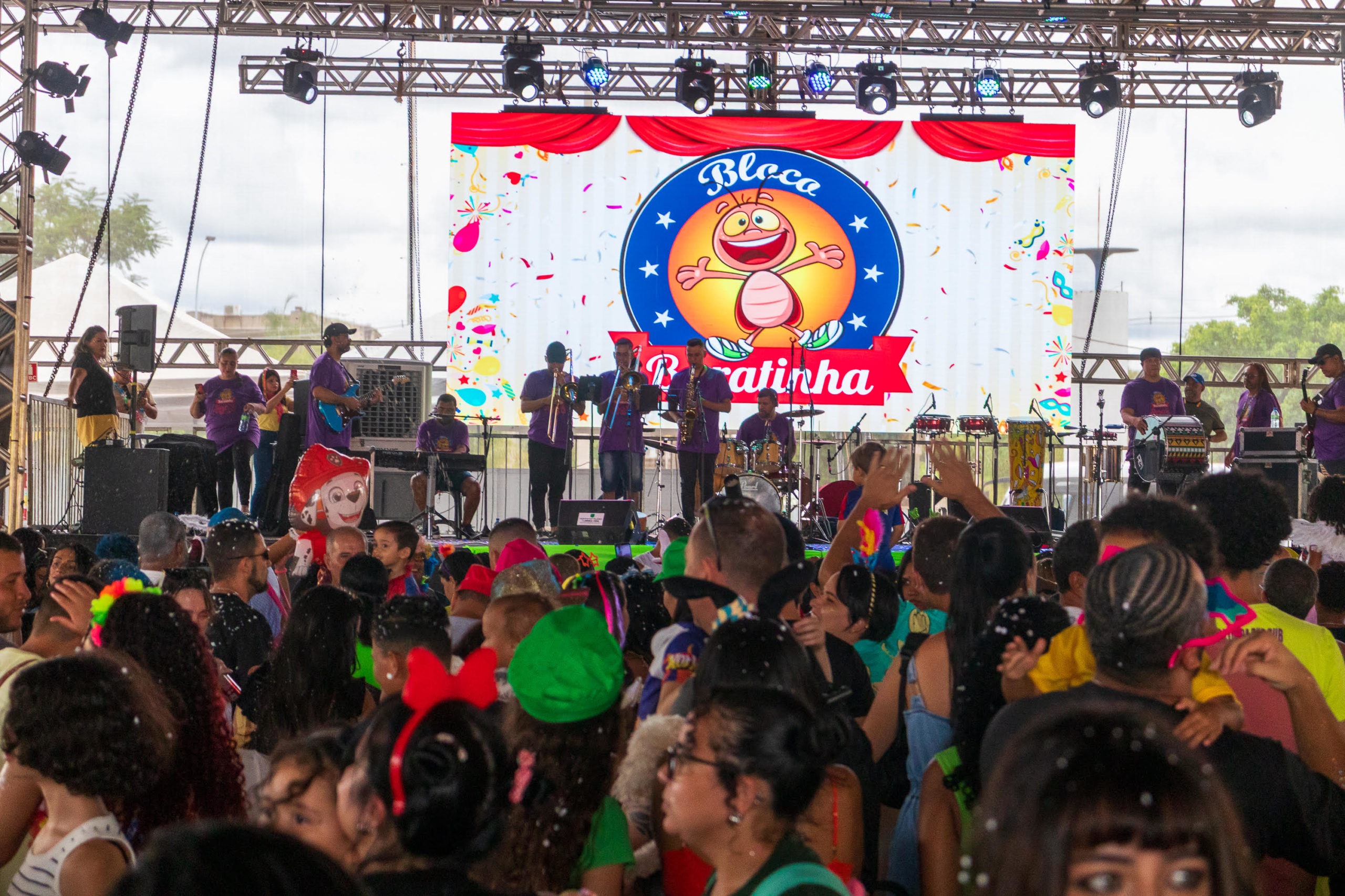 Bloco Baratinha transforma Parque da Cidade no “Carnaval das Crianças” do DF Folia 2026