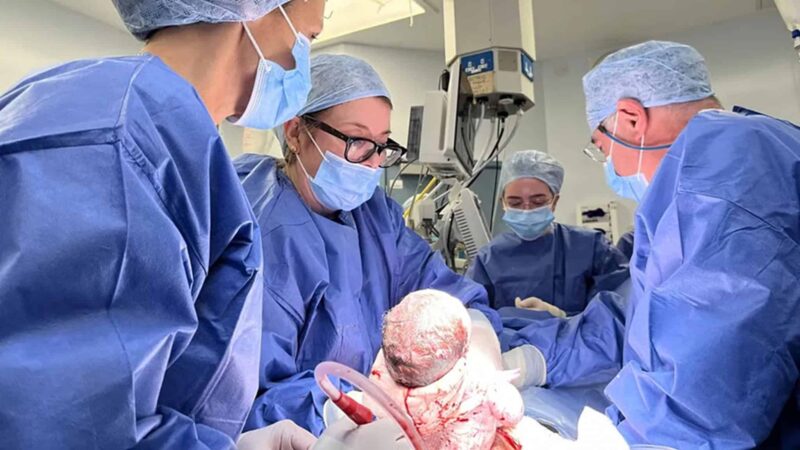 Mulher nascida sem útero dá à luz após receber órgão de doadora falecida