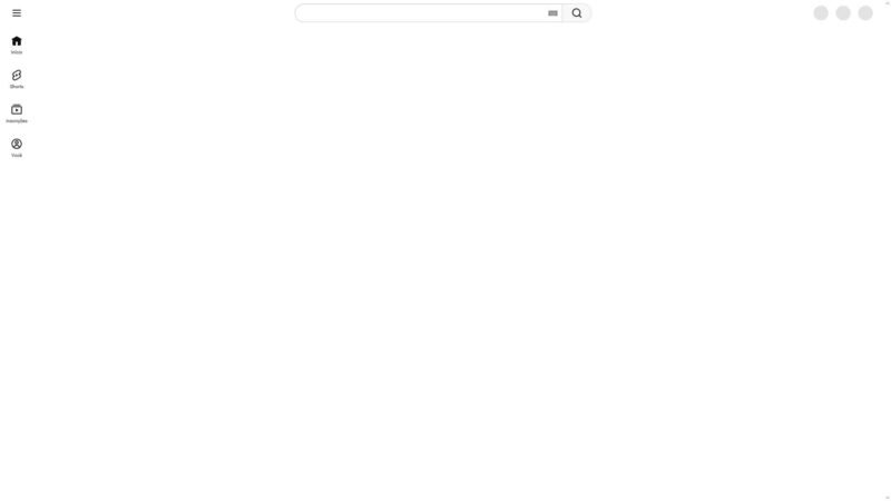 YouTube apresenta instabilidade; recomendações de vídeos não carregam