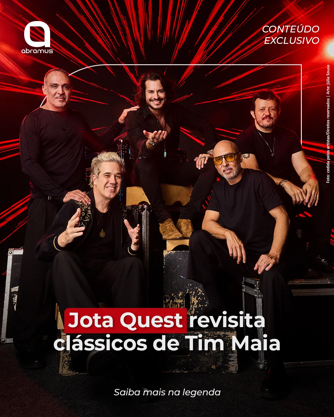 Jota Quest prepara disco de tributo a Tim Maia em estreia na Universal