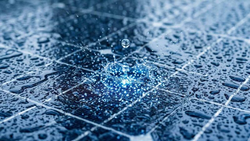 Universidades brasileiras testam placas que geram energia a partir da água da chuva