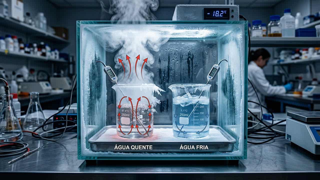 Água quente pode congelar mais rápido que a fria? Entenda o fenômeno