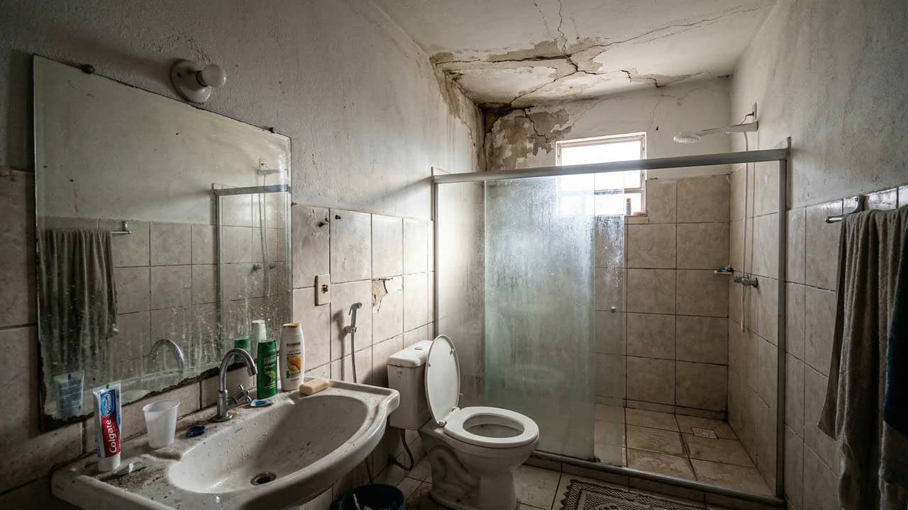 É seguro colocar caixa d’água de 3.000 L sobre a laje do banheiro?
