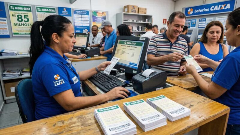 Bolão oficial da Mega-Sena permite que várias pessoas sejam premiadas com o mesmo jogo
