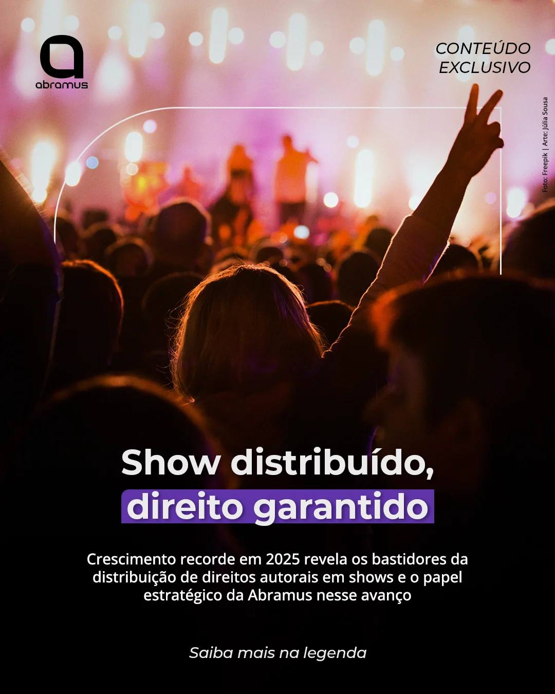 Distribuição de direitos de shows cresce com automação e desmembramento por intérprete