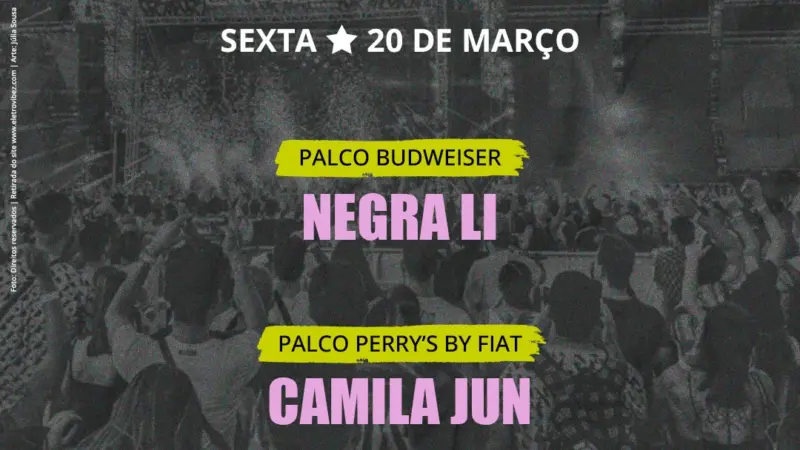 Titulares Abramus confirmados no Lollapalooza Brasil 2026