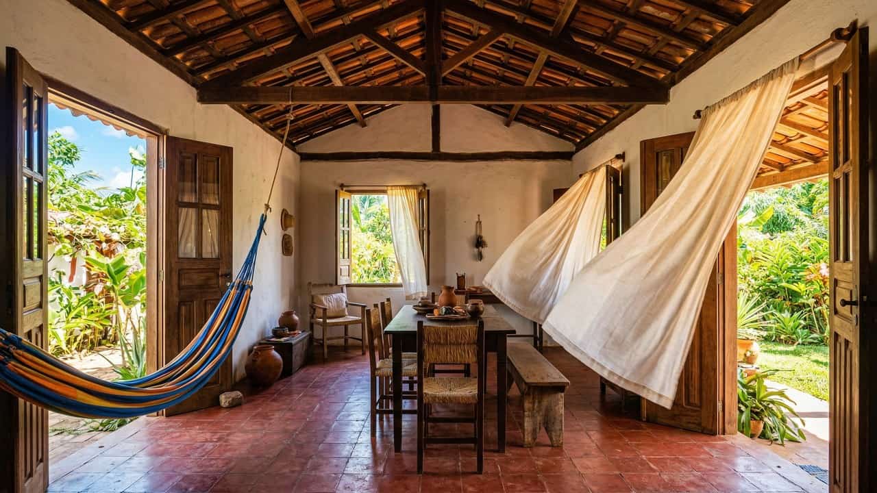 Casas do Nordeste mantêm temperatura amena sem uso de ar-condicionado graças a técnicas tradicionais
