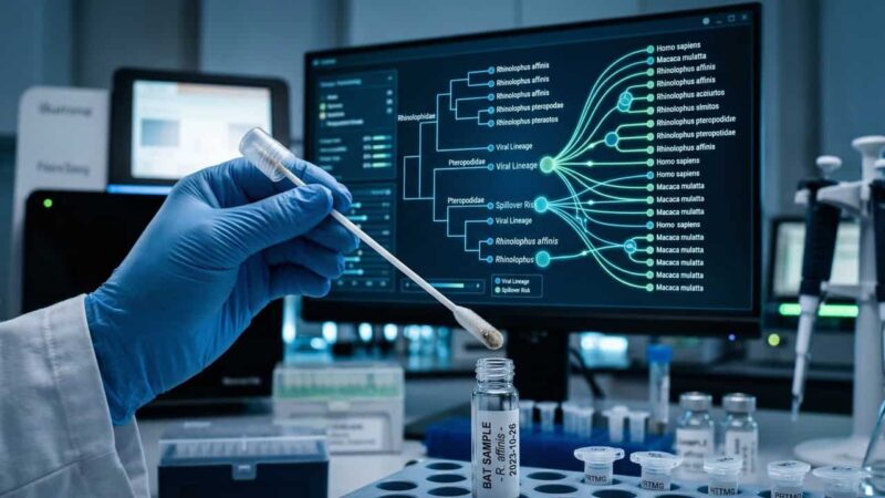 Morcego identificado como potencial risco de provocar nova epidemia, dizem cientistas