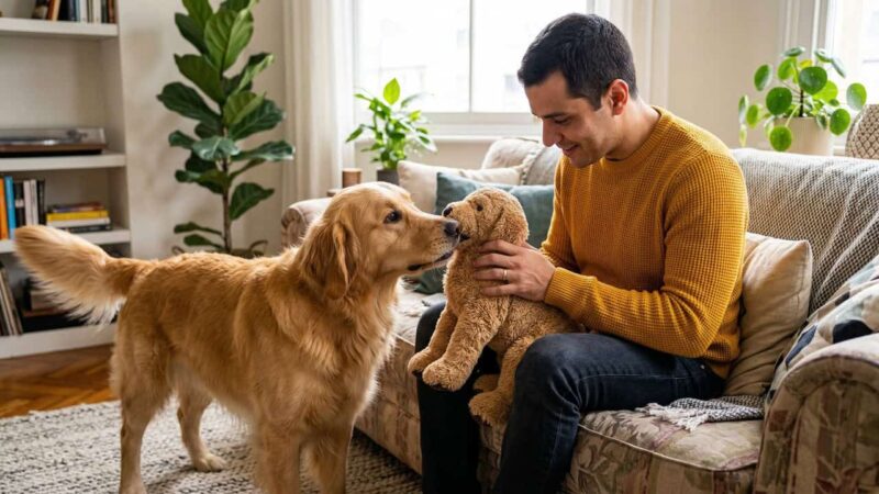 Estudo mostra que cães demonstram ciúmes quando vínculo com tutores é ameaçado