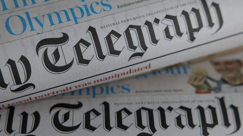 Axel Springer fecha compra do Telegraph por US$ 766 milhões