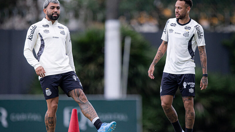 Santos finaliza preparação para enfrentar o Vasco e deve ter força máxima na escalação