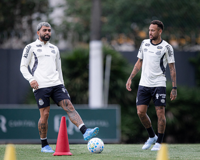 Santos finaliza preparação para enfrentar o Vasco e deve ter força máxima na escalação