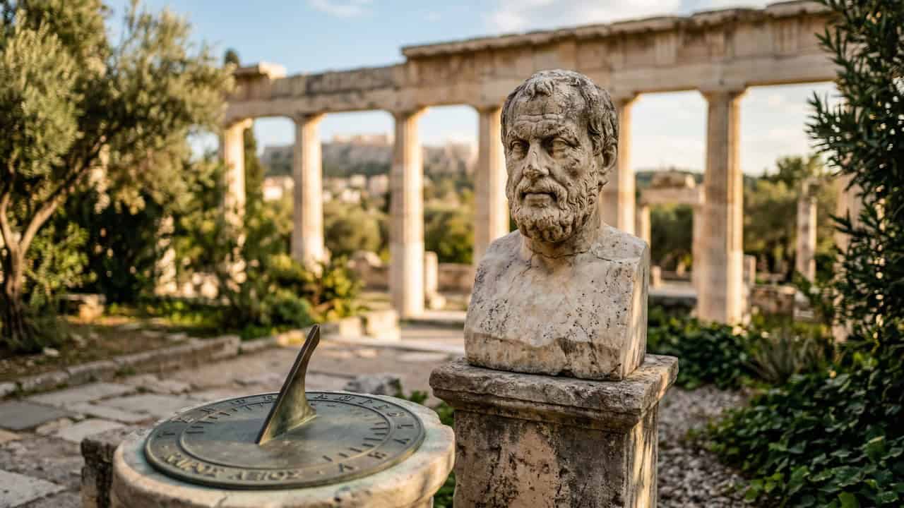 Teofrasto e o valor do tempo: “É a coisa mais valiosa que o homem pode gastar.”