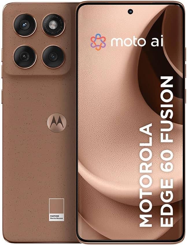 Motorola Edge 60 Fusion 5G com 256 GB e 16 GB de RAM aparece em oferta na Amazon