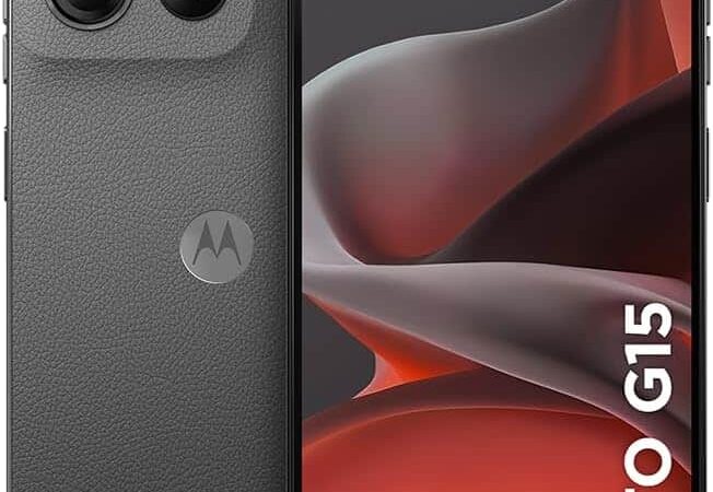 Moto G15 aparece com desconto no 4.4 da Amazon; preço cai para R$ 755,37