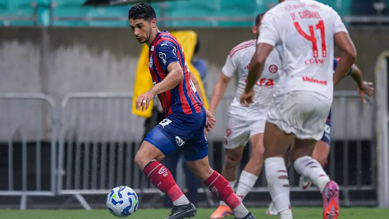 Internacional e Bahia se enfrentam no Beira-Rio pela sexta rodada; IA prevê vitória colorada por 1 a 0