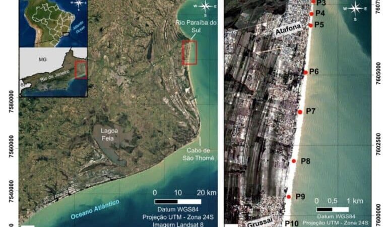 Avanço do mar em Atafona apaga trecho do mapa do RJ e preocupa moradores