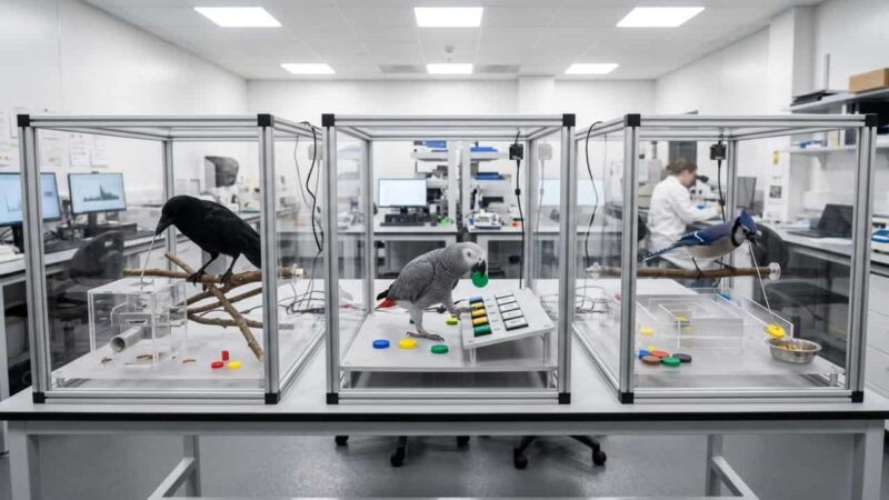 Aves como papagaios e corvos demonstram capacidade de calcular probabilidades, dizem pesquisadores