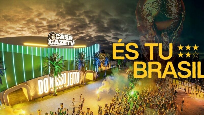 Sympla fecha acordo para vendas da Casa CazéTV na Copa do Mundo 2026