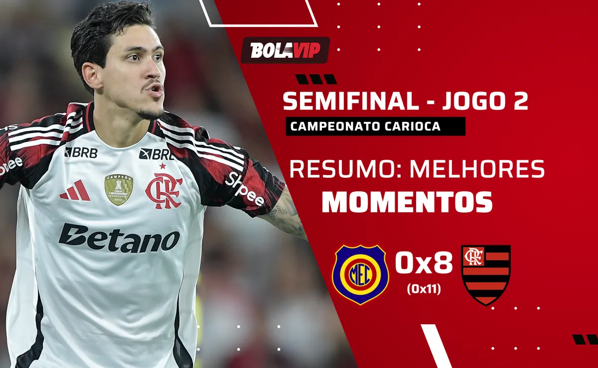 Flamengo goleia Madureira por 8 a 0 e avança à final do Cariocão 2026