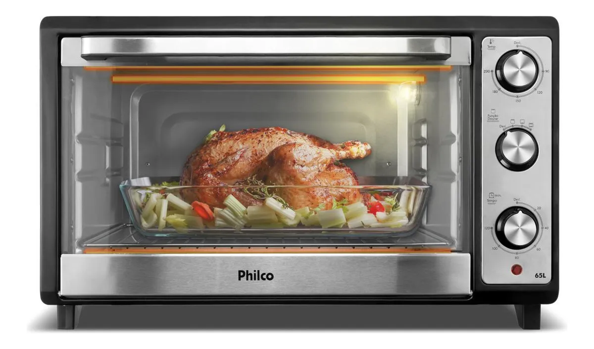 Eletroportáteis em promoção: forno Philco 65L, panela elétrica Electrolux e sanduicheira Cadence