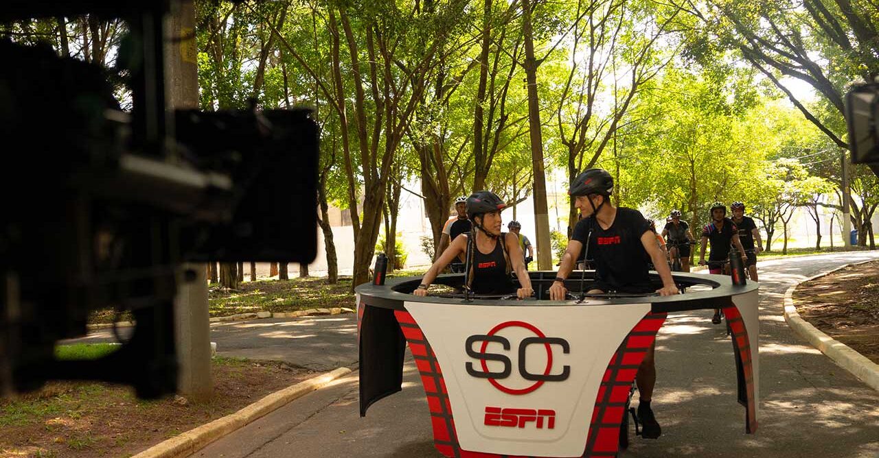 ESPN leva edição do SportsCenter às ruas em ação contra o sedentarismo