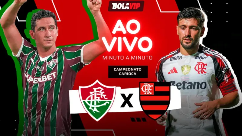 Fluminense e Flamengo duelam na final do Carioca 2026 no Maracanã