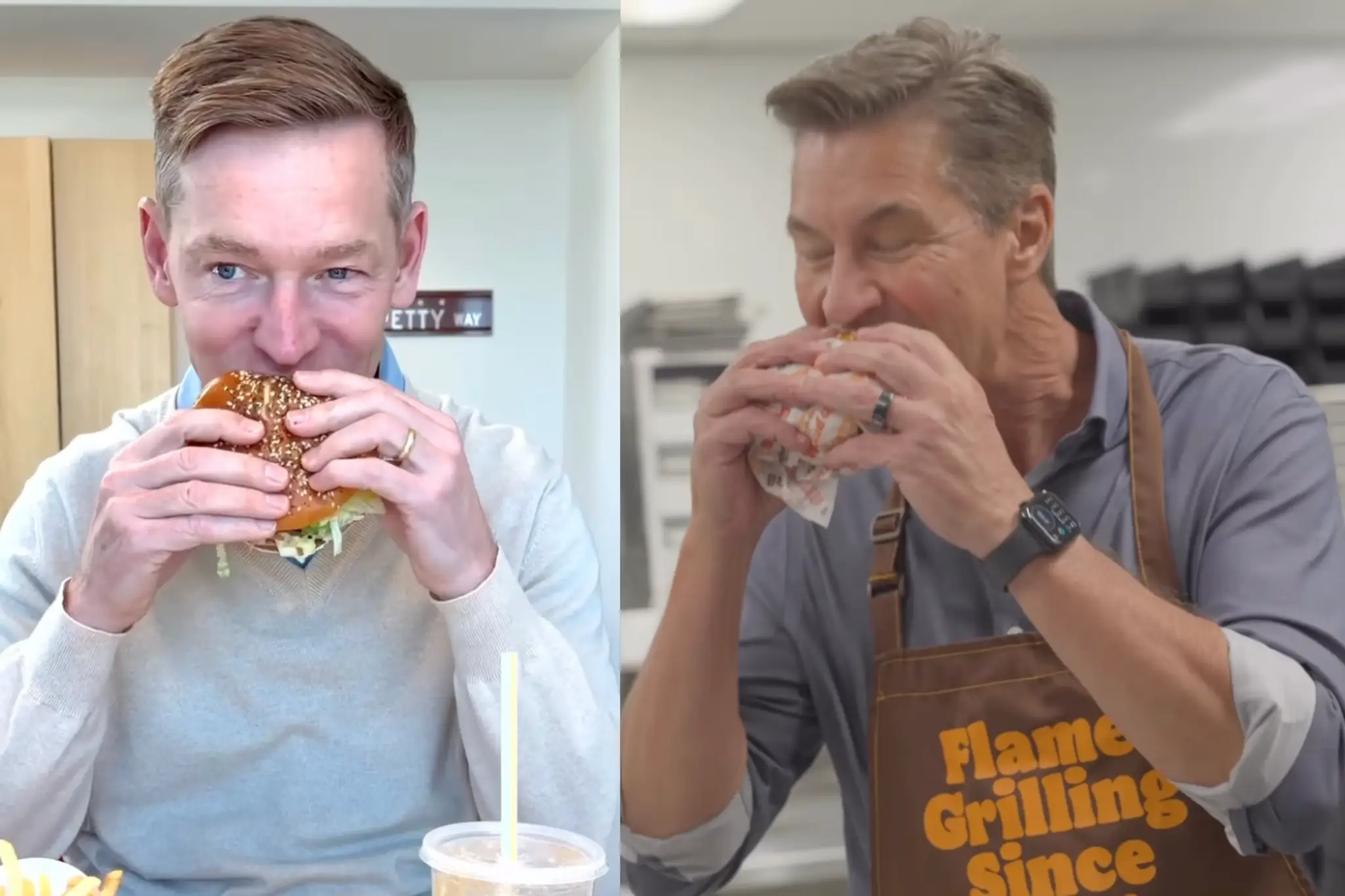 Vídeo do CEO do McDonald’s promovendo novo sanduíche vira meme e motiva resposta de concorrentes