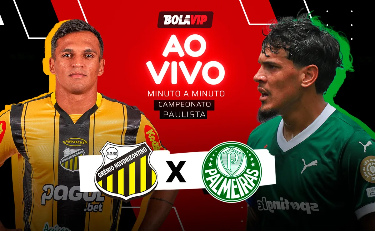 Novorizontino e Palmeiras empatam por 1 a 1 na final do Campeonato Paulista; Matheus Bianqui marca o gol de empate