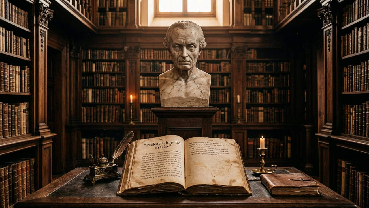 Kant afirma que paciência não é sempre sinal de força e impaciência nem sempre sinal de fraqueza