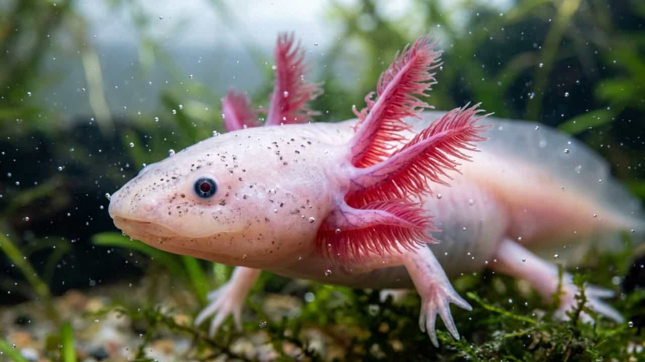 O axolote, a salamandra que reconstrói coração, cérebro e membros em dias