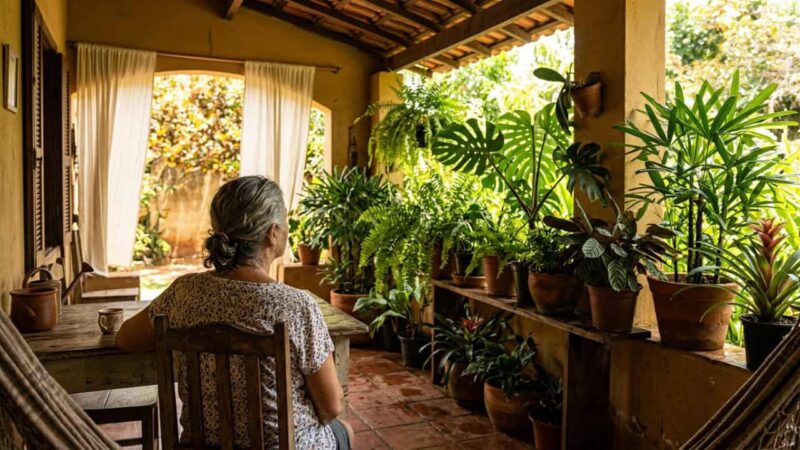 Plantas que refrescam o quintal e atraem pássaros transformam espaços externos