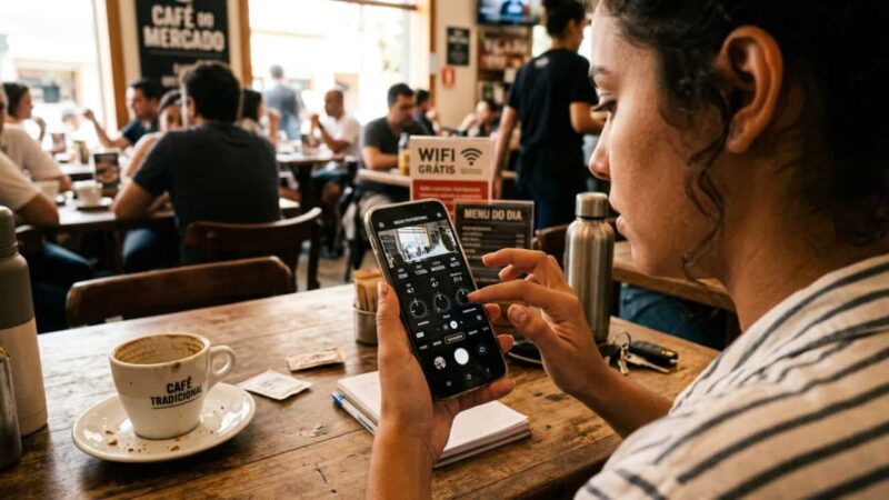 Ative o modo Pro do celular para obter fotos com aparência profissional