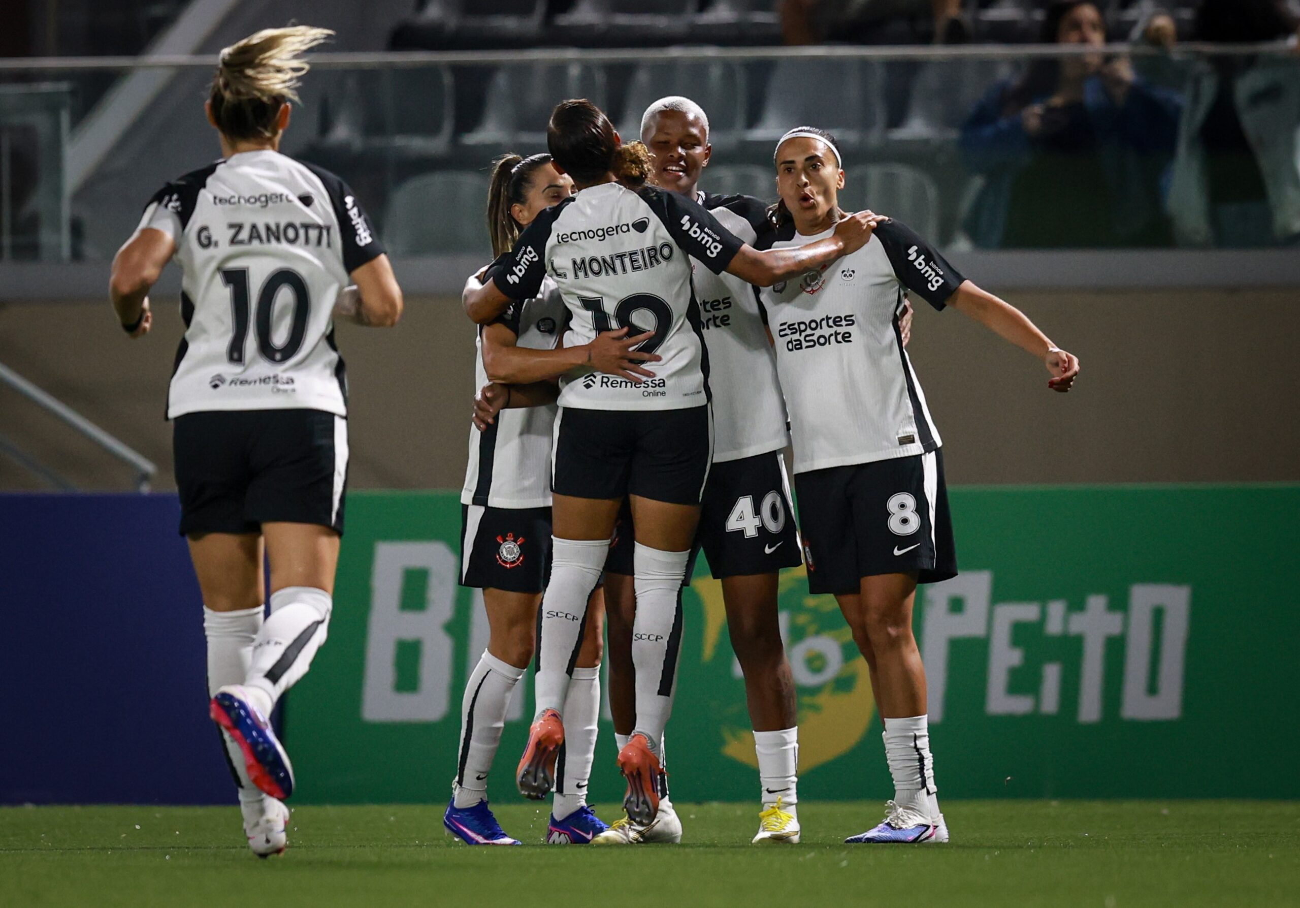 Corinthians e América-MG se enfrentam pela quarta rodada do Brasileiro feminino; veja onde assistir