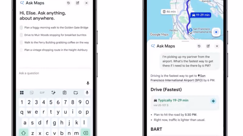 Google Maps recebe recursos de IA na maior atualização dos últimos 10 anos