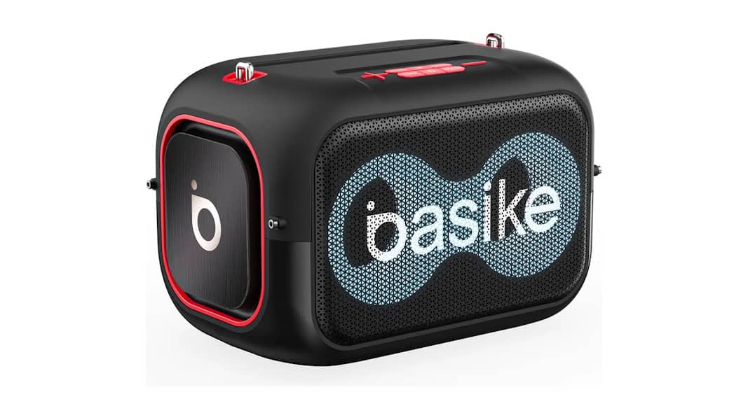 Caixa de som Basike em oferta: modelo com som HiFi, TWS e até 6 horas de reprodução